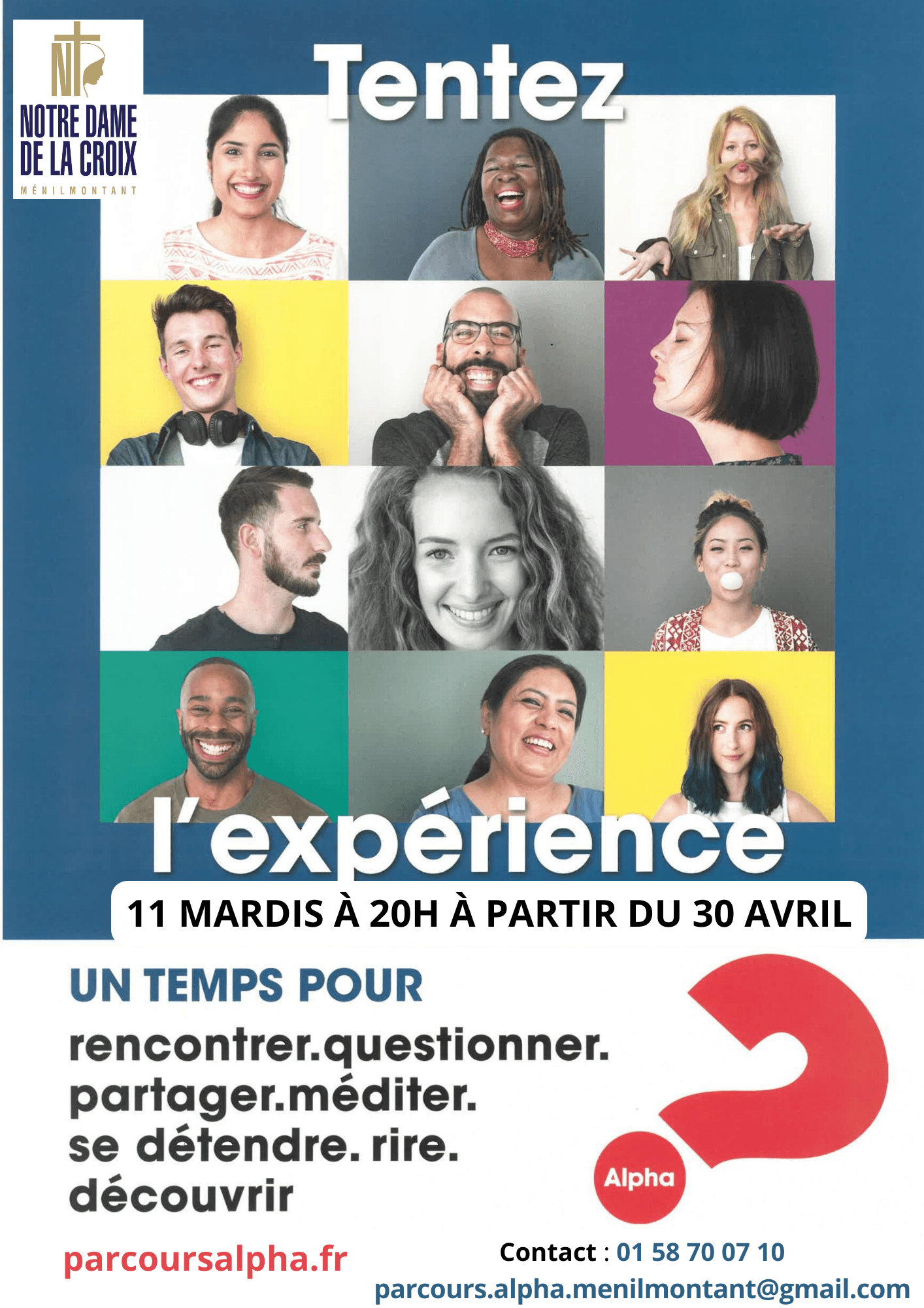 Parcours Alpha 2024 Image floue de l'événement