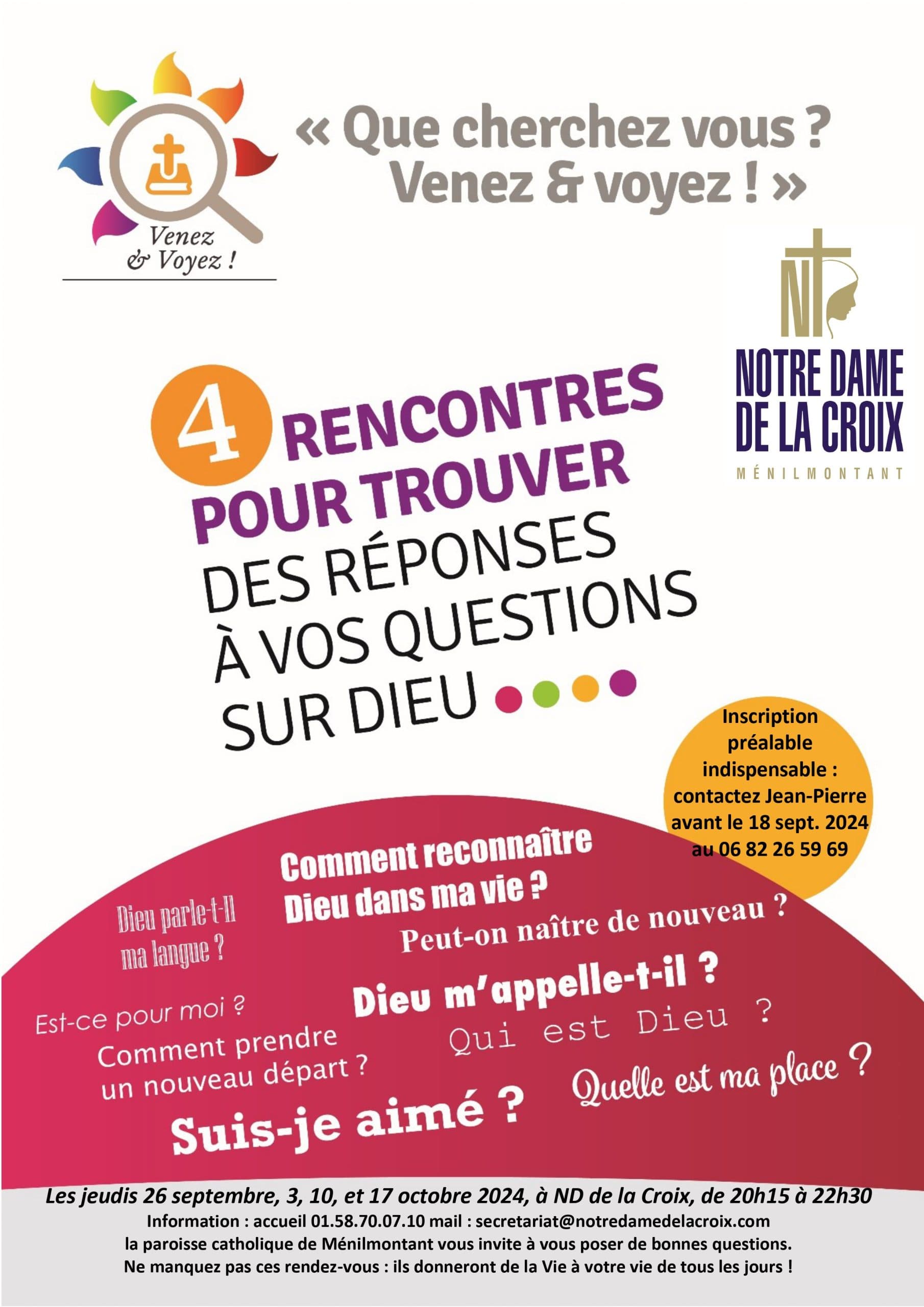 LE PARCOURS VENEZ & VOYEZ À LA RENTRÉE ! Image floue de l'événement